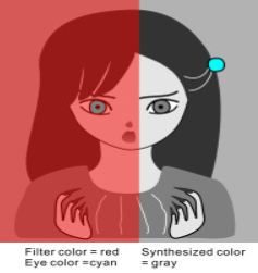 eye colour perception